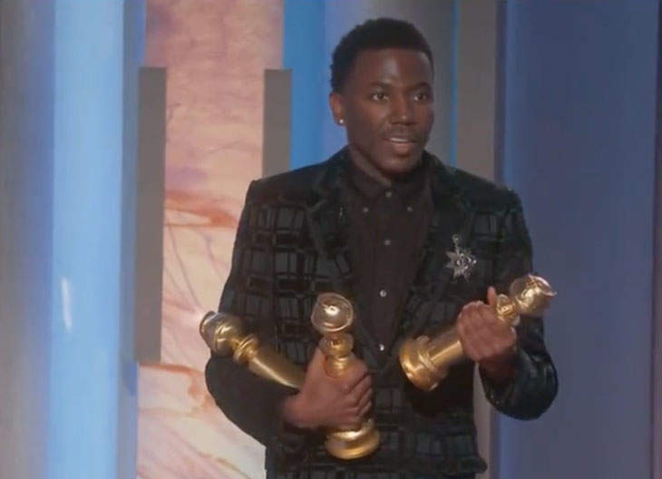 Golden Globes Host Jerrod Carmichael Asked The Big Question Of The Night: Where Is Shelly?