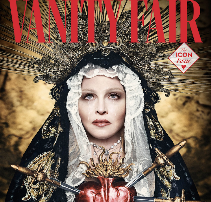 Madonna Is Jesus And The Virgin Mary In Next Month’s Vanity Fair In Italy, Spain, And France