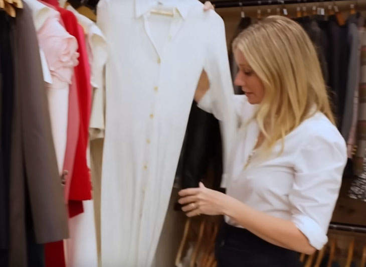 Open Post: Hosted By Gwyneth Paltrow Letting Us Know That She Still Has A Dress She Wore On A Date With Brad Pitt Almost Thirty Years Ago