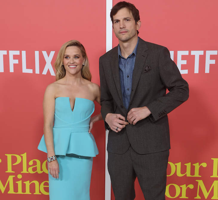 Ashton Kutcher And Reese Witherspoon Have Been Awkwardly Posing Together At Red Carpet Events For Their New Rom-Com