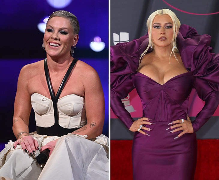 Pink Now Claims That Christina Aguilera Wanted To Fight Her On The Set Of The Lady Marmalade Video
