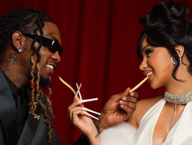 Cardi B Comments On The Face Tattoo Of Her Son’s Name In Her McDonald’s Ad