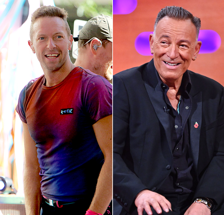 Chris Martin Says He Only Eats One Meal A Day To Look Like Bruce Springsteen