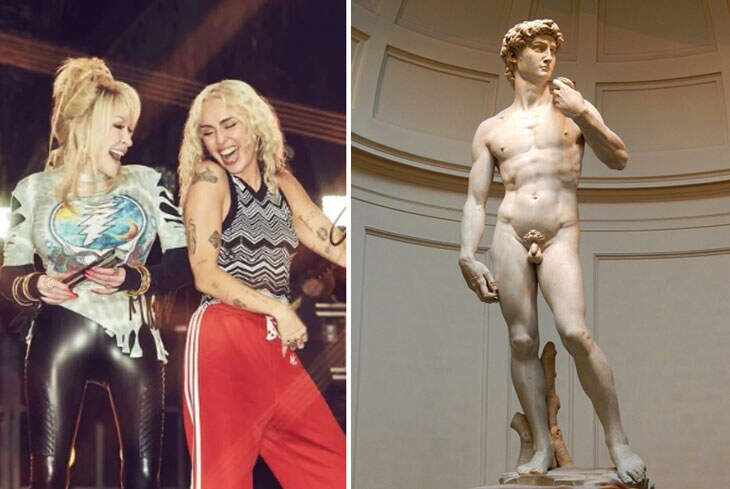 A Dolly Parton And Miley Cyrus Song And Michelangelo’s David Have Joined The List Of Things People Want Banned From Schools