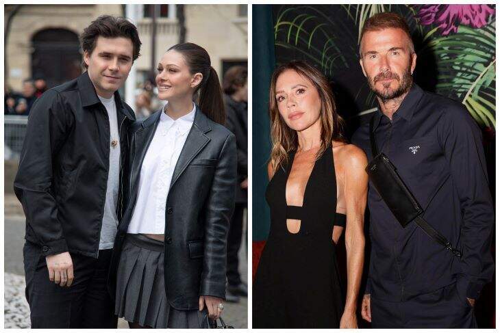 The Beckhams and Peltzes Reportedly Met Over Easter To Make Peace