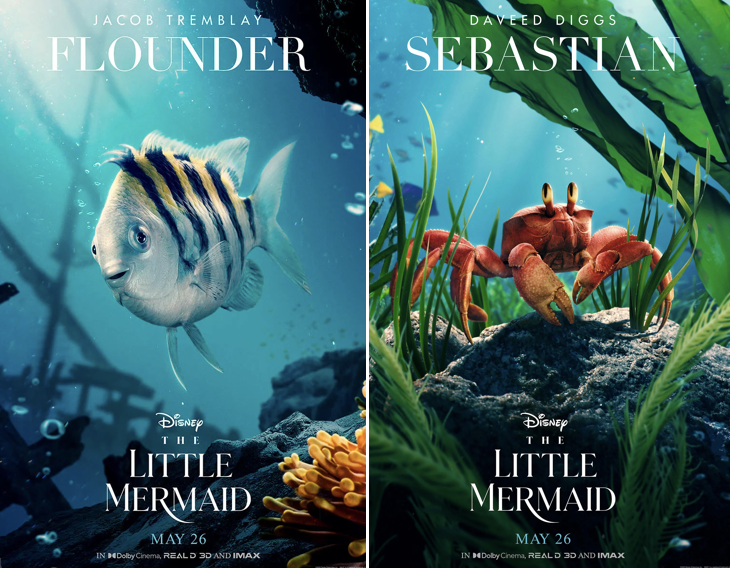 Disney Released A New Teaser, The Audio For Halle Bailey’s Version Of “Part Of Your World” And A Bunch Of Character Posters For “The Little Mermaid”
