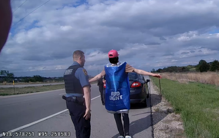 Open Post: Hosted By A Kansas Man Dressed As A Can Of Bud Light Getting Arrested For DUI