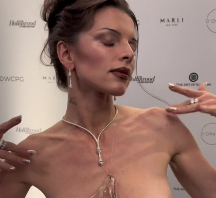 Open Post: Hosted By Julia Fox Pretty Much Going Topless At A Cannes Film Festival Party