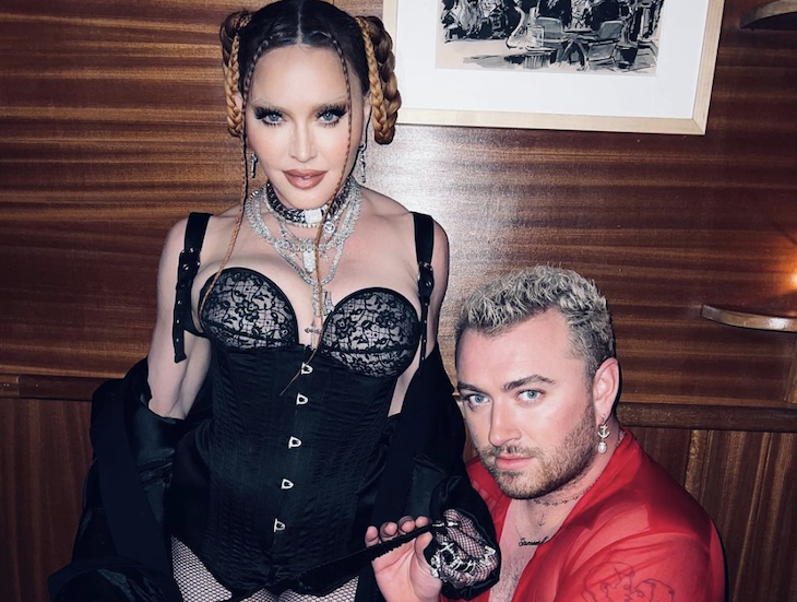 Madonna and Sam Smith Tease A Collaboration Together